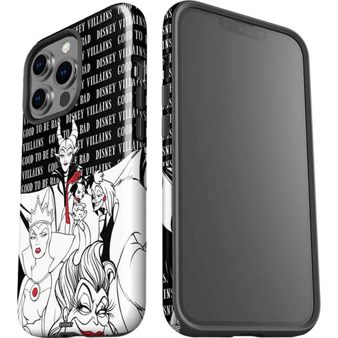 Disney Villains Characters Art iPhone 15 Pro Impact Case